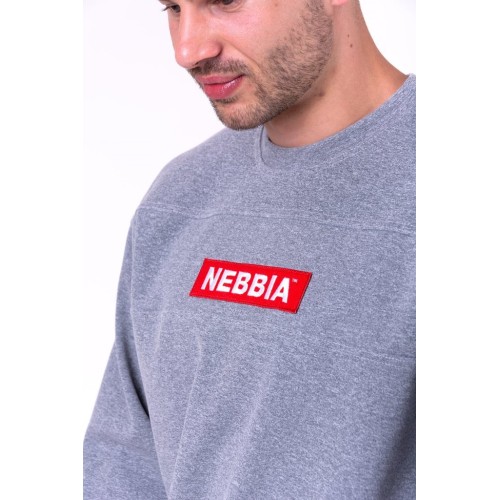 Nebbia Мъжка блуза Red Label sweatshirt 148 - Grey - 2